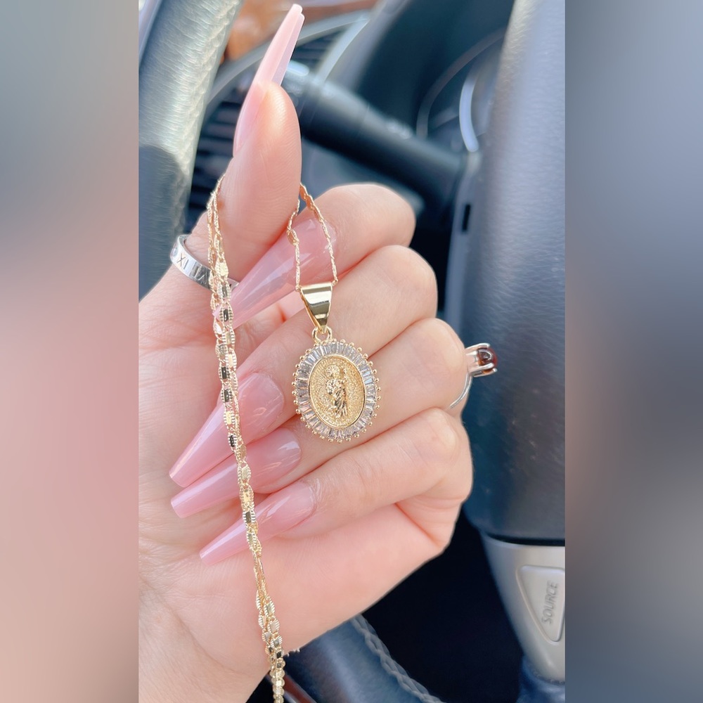 Saint Jude necklace